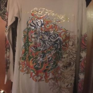 Ed Hardy bling shirt